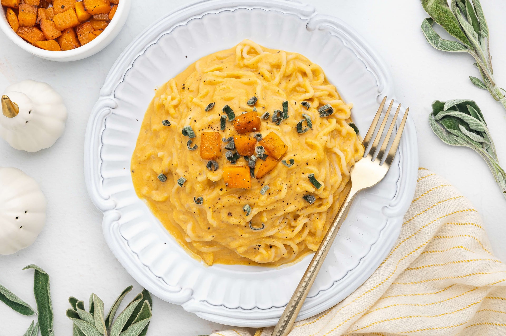 Creamy Butternut Squash Pasta