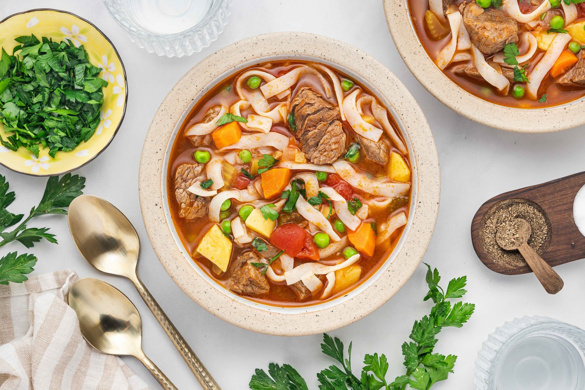 Classic Low Carb Vegetable Beef Soup