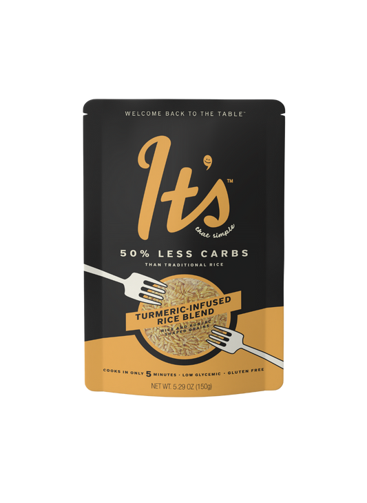 Turmeric-Infused Rice Blend