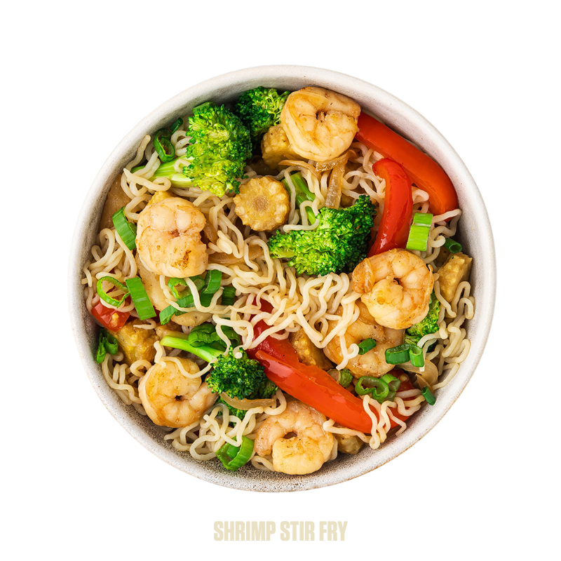 Shrimp Stir Fry with It's Skinny Angel Hair Pasta
